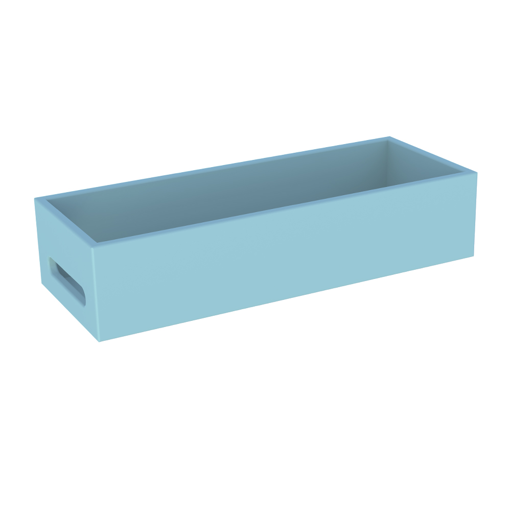 Boite multif box medium pour les commodes les armoires et les coffres Finition couleur à l'eau BLEU Théo