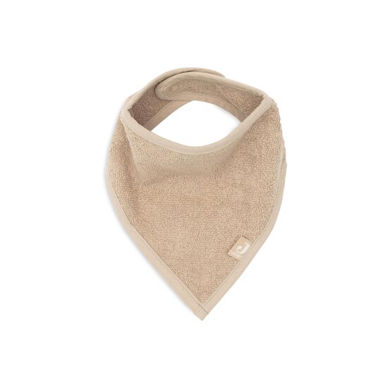 Jollein Lot de 2 bavoirs bandana Biscuit  Jollein Lot de 2 bavoirs bandana Biscuit
