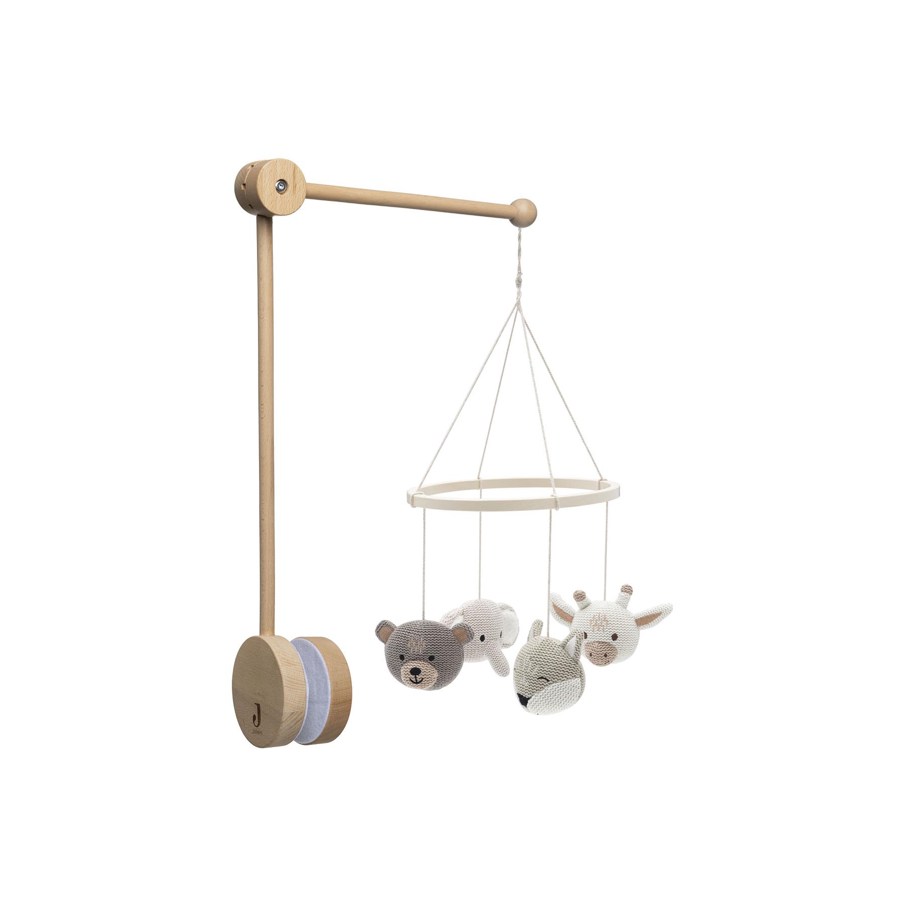 Jollein - Mobile bébé animals MULTICOLORE Jollein