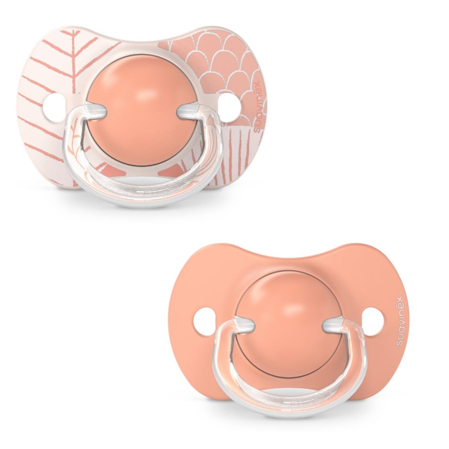 Suavinex - Lot de 2 sucettes symetrique Dreams ROSE Suavinex