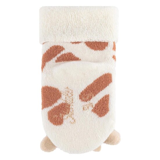 Sterntaler Chaussettes Bébé hochet vache Naturel 16