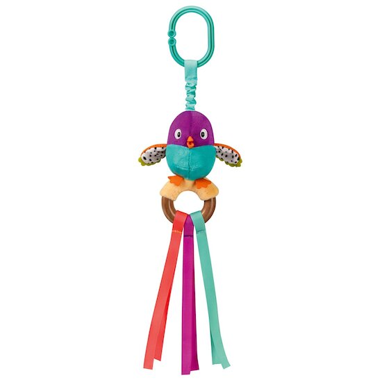 Play+ Hochet petit oiseau Multicolore  Play+ Hochet petit oiseau Multicolore