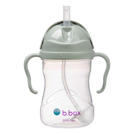 B.Box For Kids Tasse à paille lestée Sage 240 ml