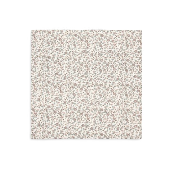 Jollein Lot de 3 langes gaze de coton small retro flowers  70x70 cm Jollein Lot de 3 langes gaze de coton small retro flowers  70x70 cm