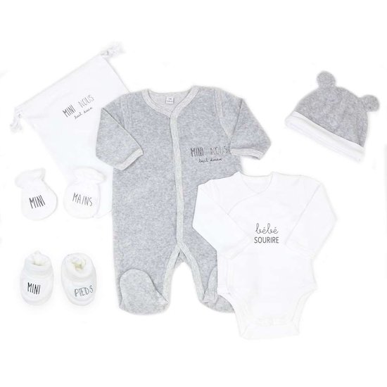 Trois Kilos Sept Kit naissance 6 pièces Mini Nous 1 mois