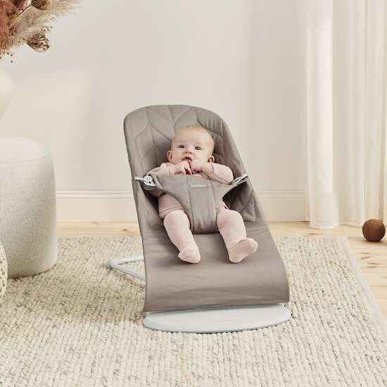 BabyBjörn Transat bébé bliss Gris sable  BabyBjörn Transat bébé bliss Gris sable