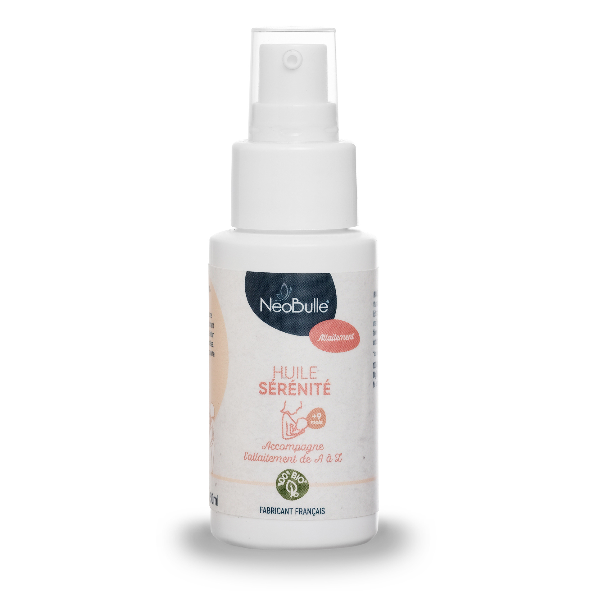 Huile de massage allaitement Sérénité MULTICOLORE Néobulle