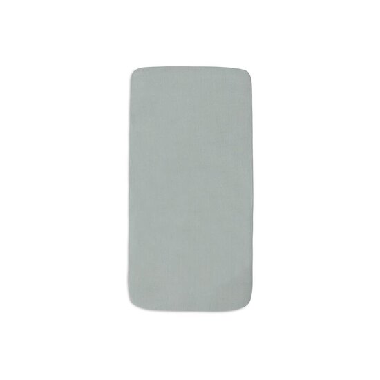 Jollein Lot de 2 Drap-housse Jersey Sea Green  Jollein Lot de 2 Drap-housse Jersey Sea Green