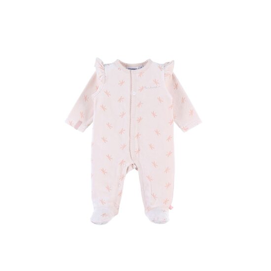 Noukie's Dors bien velours AOP Popsie Rose naissance