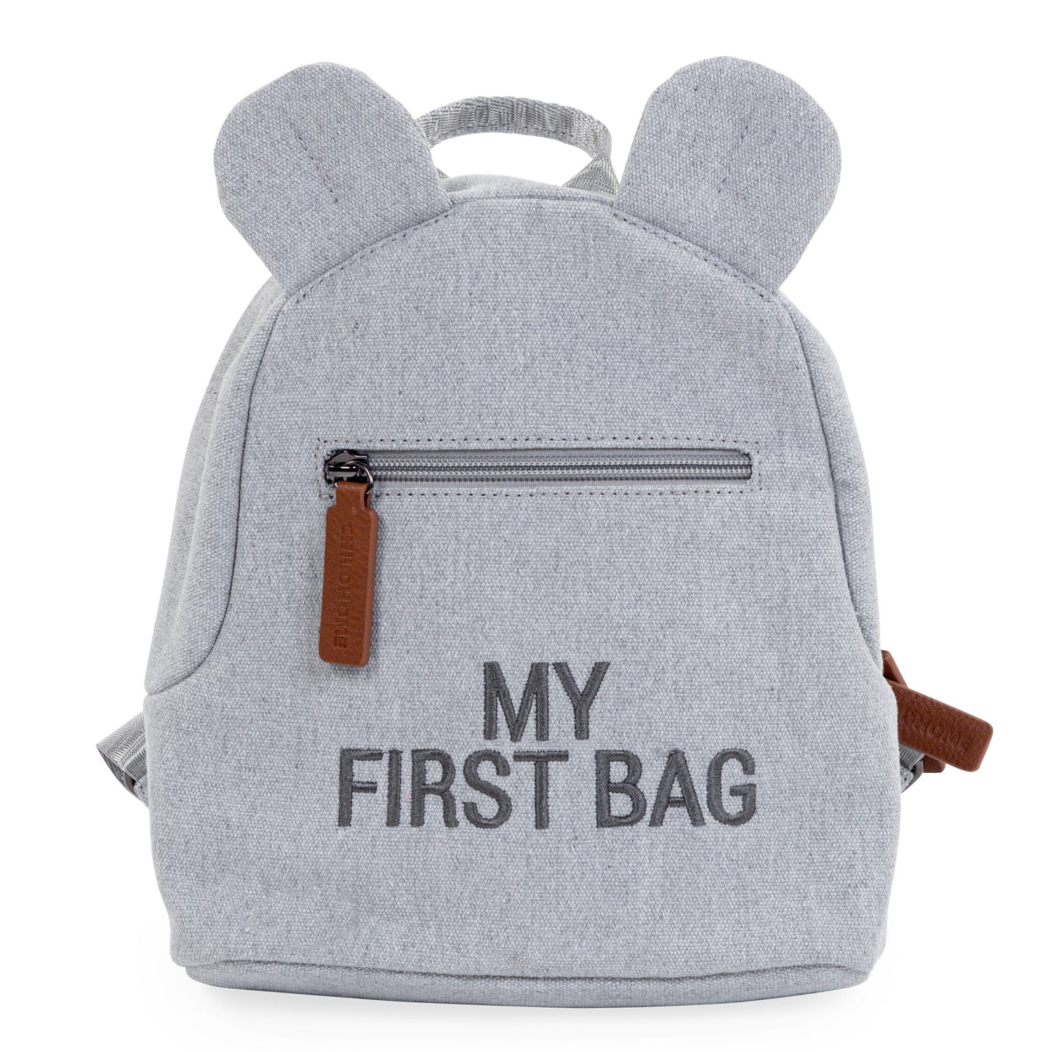 Kids my first bag canvas GRIS Childhome