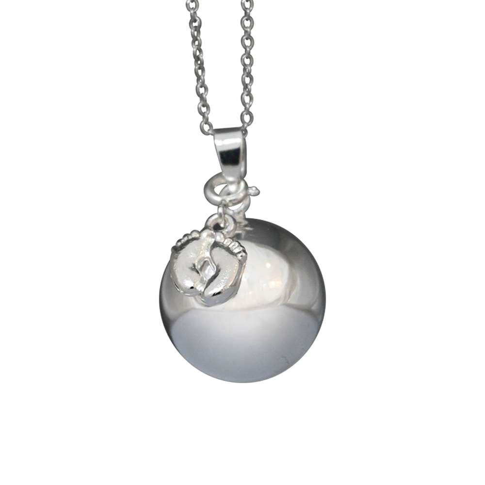 Bola de grossesse argent lisse Eva GRIS Irréversible Bijoux