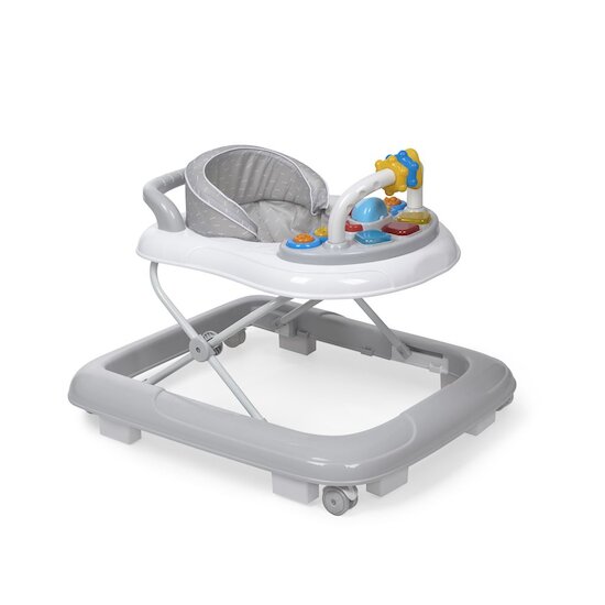 ROBA Trotteur Bébé Miffy® en Bois - avec Frein - Chariot de Marche -  Hauteur Poignée 45 cm - Gris Vert clair Blanc - Kiabi - 79.90€