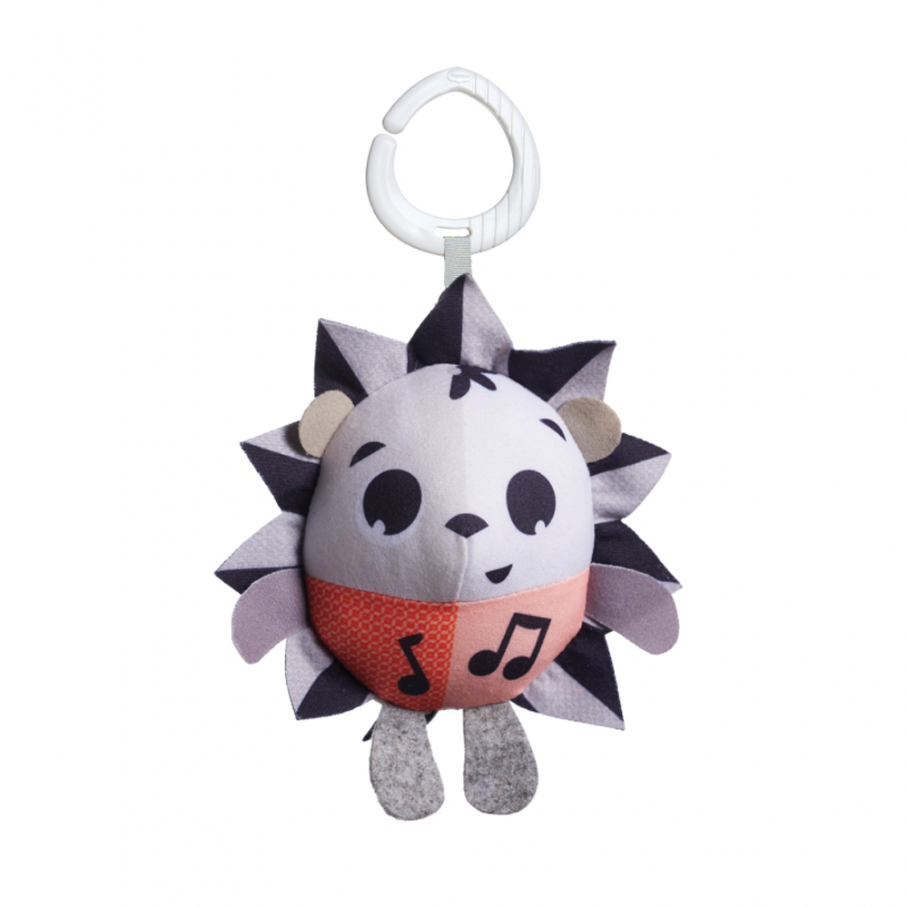 Hochet Tiny Friends Marie Black & White ROSE Tiny Love
