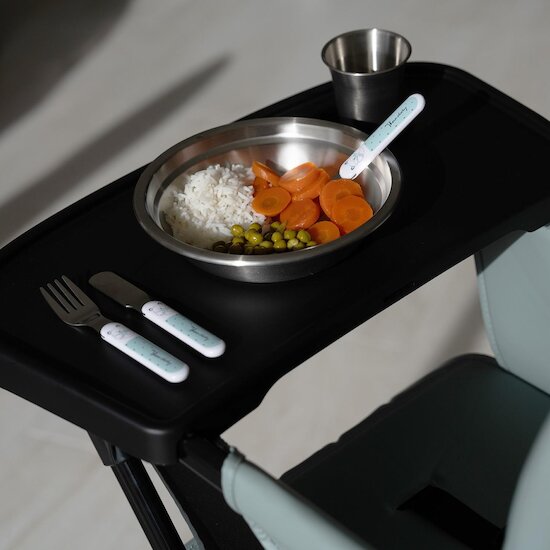 Thermobaby Assiette Inox Inox Gris  Thermobaby Assiette Inox Inox Gris