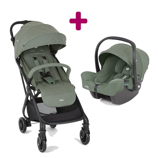 Joie Pack poussette duo Tourist Laurel + coque i-Snug 2 Laurel  