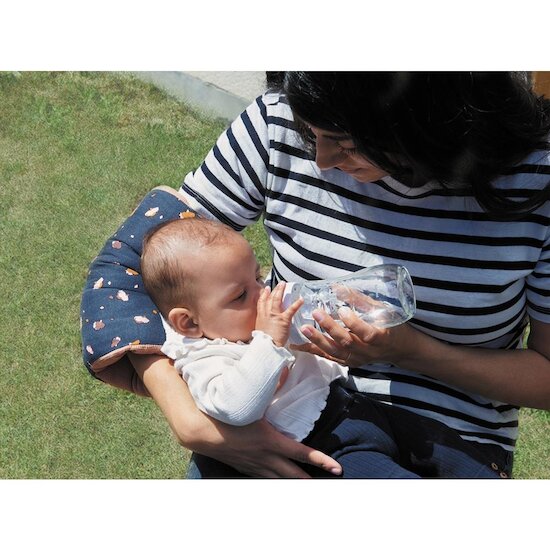 Candide Brassard d'allaitement Jersey  Fleurs/Cassonade  Candide Brassard d'allaitement Jersey  Fleurs/Cassonade