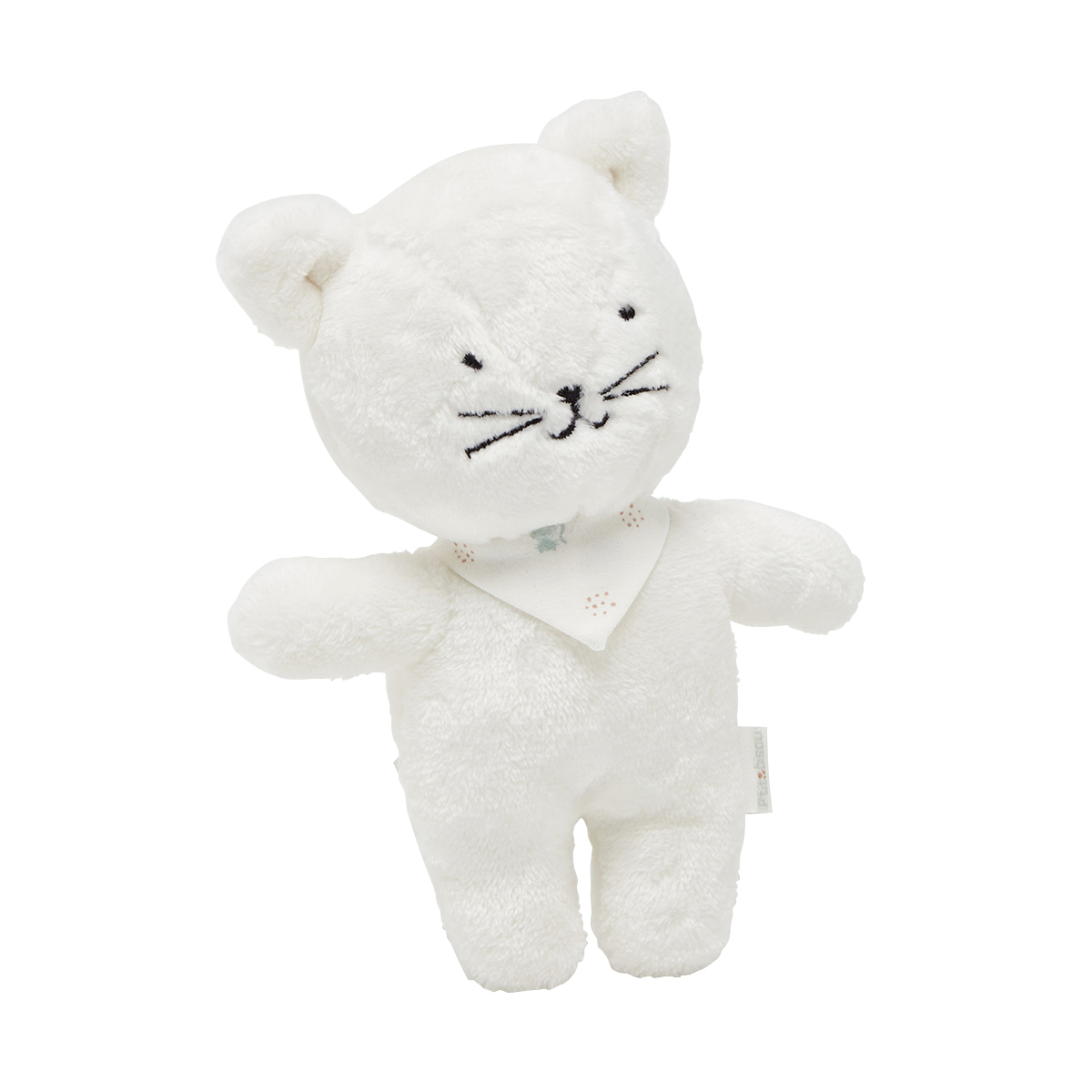 P’tit bisou - Doudou Mon Trousseau Chaton BLANC P’tit bisou