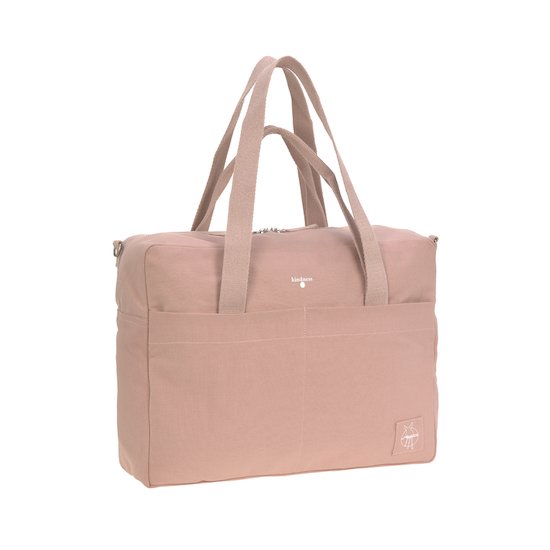 Lässig Sac à langer Coton Essential green label rose 