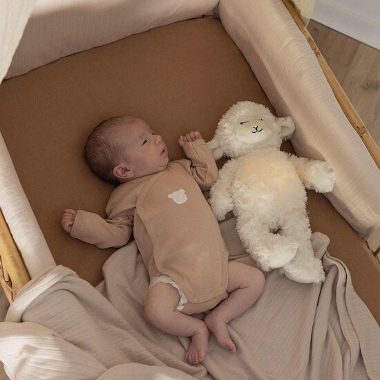 Trois Kilos Sept Couverture Uni-Tamtam Beige 100x140 cm Trois Kilos Sept Couverture Uni-Tamtam Beige 100x140 cm
