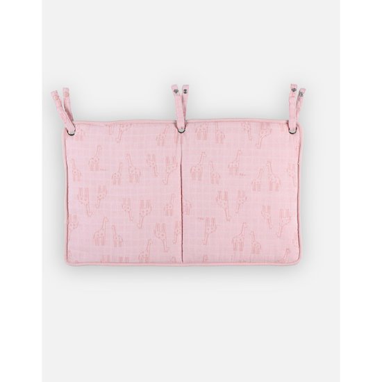 Noukie's Poches de rangenement Mix & Match mousseline bio rose Rose  Noukie's Poches de rangenement Mix & Match mousseline bio rose Rose