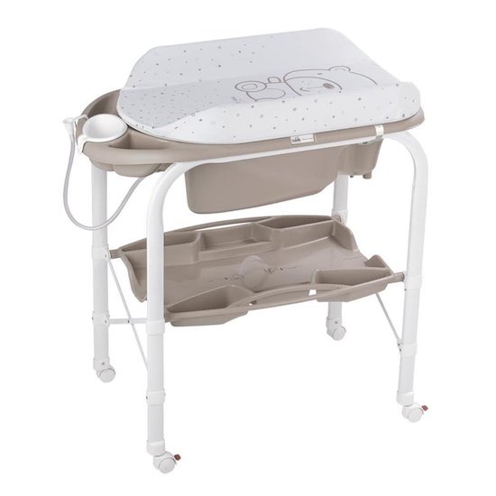CAM Table à langer Cambio Teddy beige 
