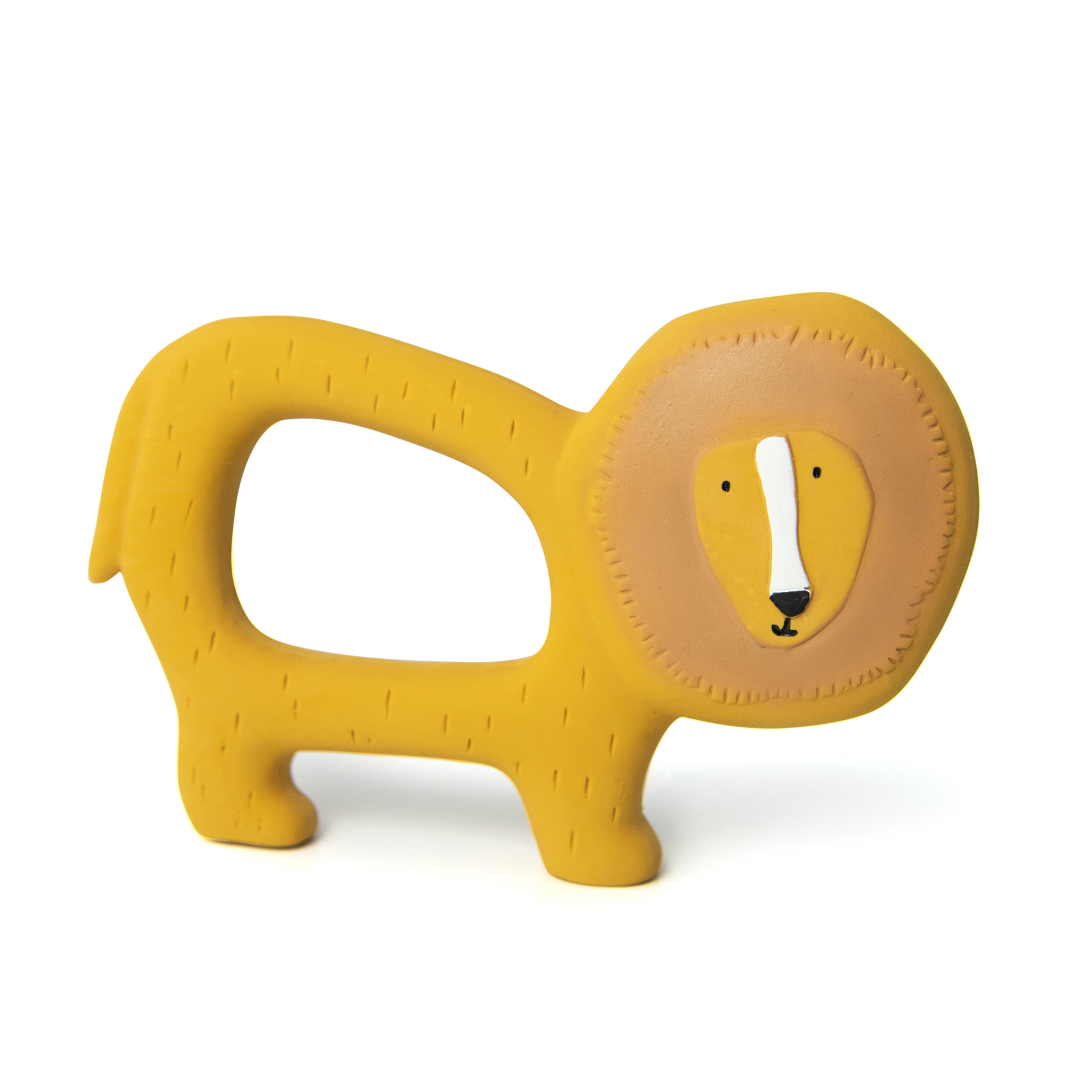 TRIXIE - Jouet de préhension en caoutchouc naturel JAUNE Trixie