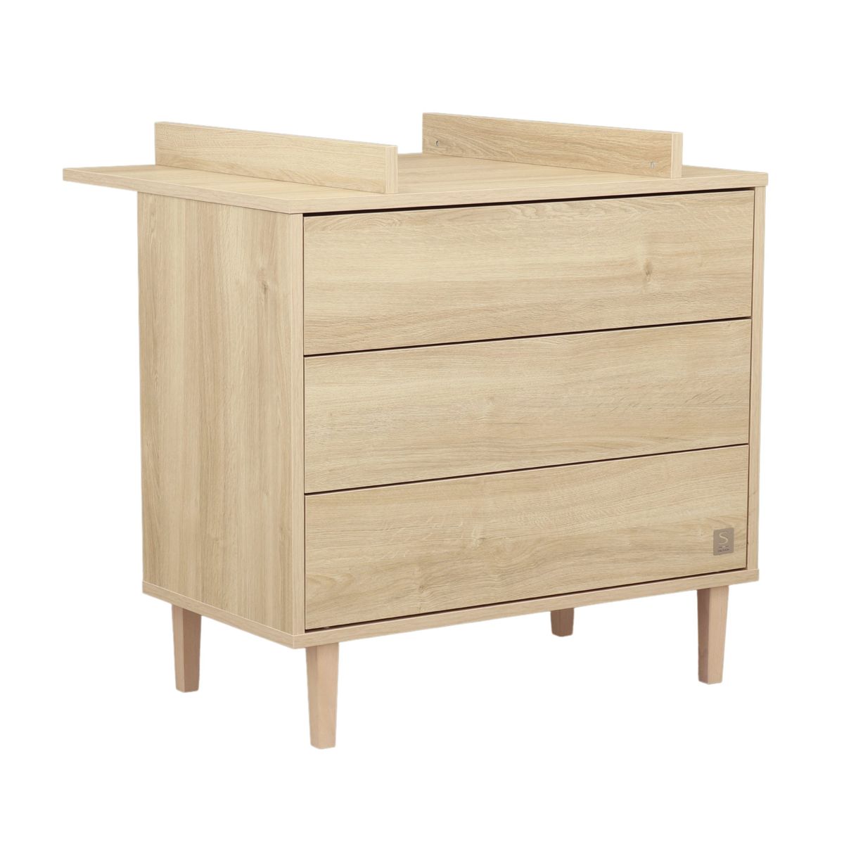 Sauthon - Commode 3 tiroirs Paloma bois BEIGE Sauthon