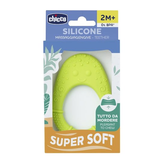 Chicco Anneau de dentition Soft&Chewy  2 mois+ Chicco Anneau de dentition Soft&Chewy  2 mois+