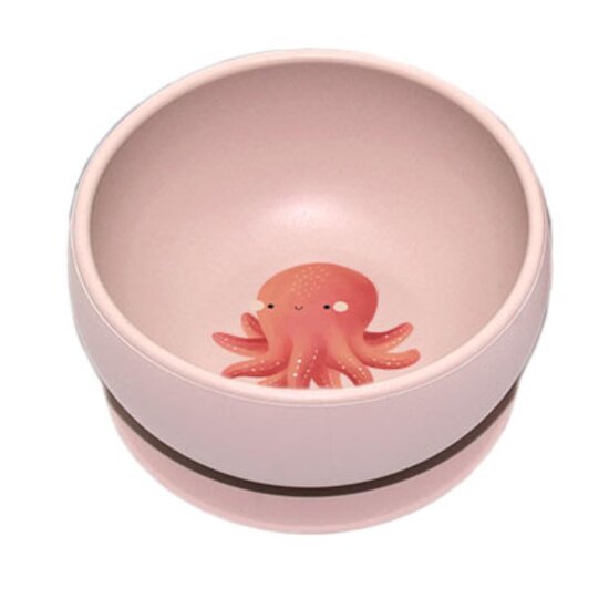 Sassi Junior Bol silicone Slurpy The Octopus 