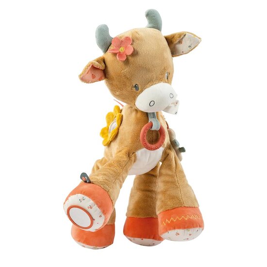 Nattou Vache d'activités Mila, Zoé et Lana Multicolore  Nattou Vache d'activités Mila, Zoé et Lana Multicolore