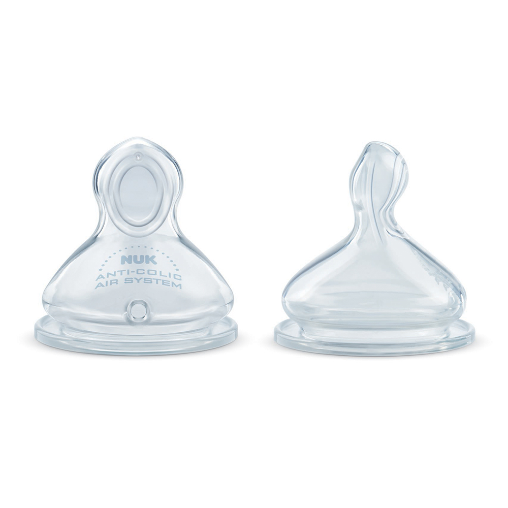 2 tétines First Choice Silicone MULTICOLORE Nuk