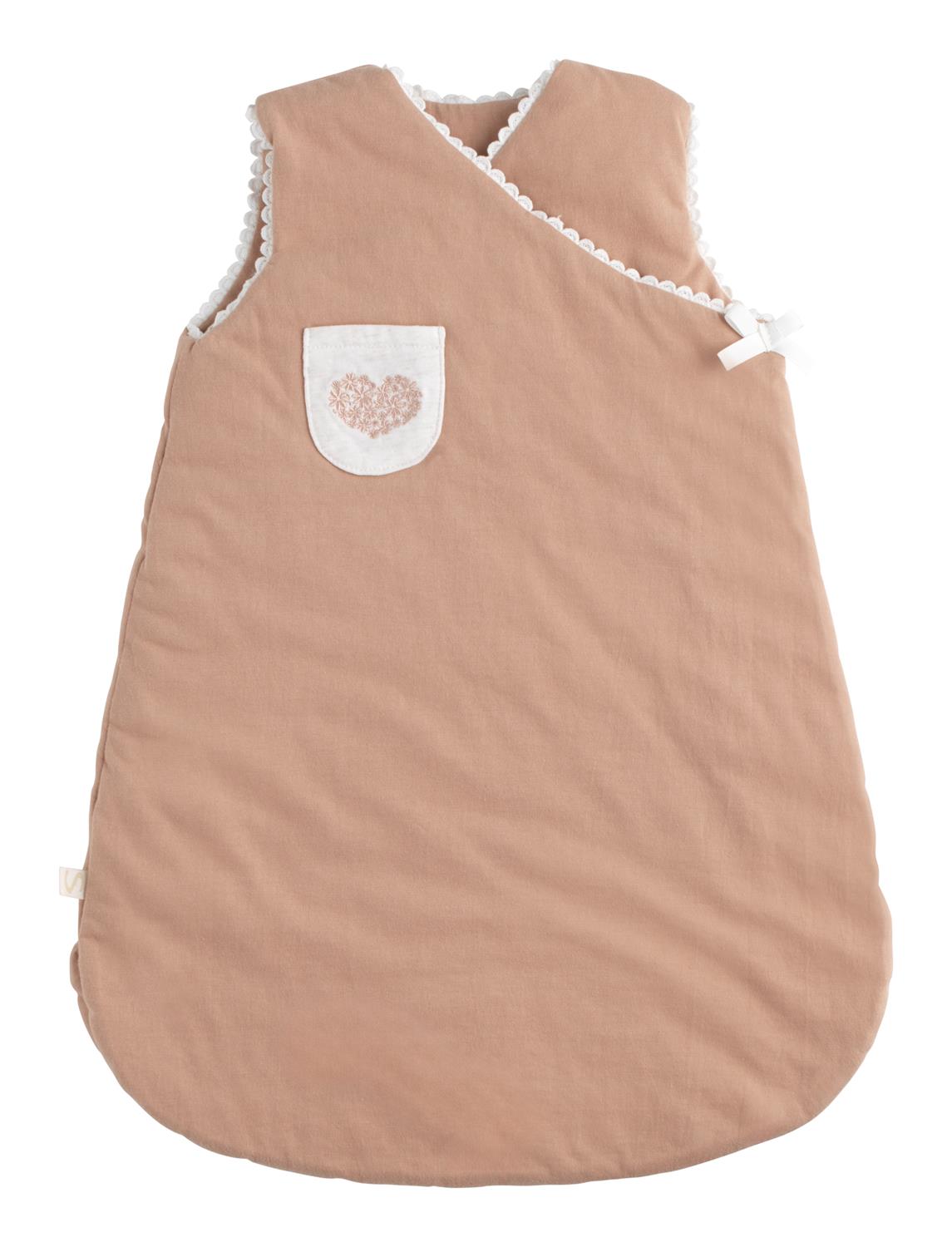 Gigoteuse Petit Coeur ROSE Sauthon
