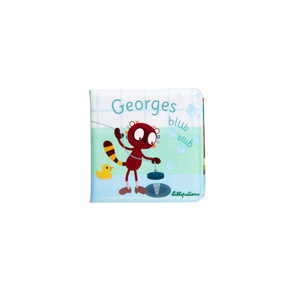 Livre de bain Georges Blub blub BLEU Lilliputiens