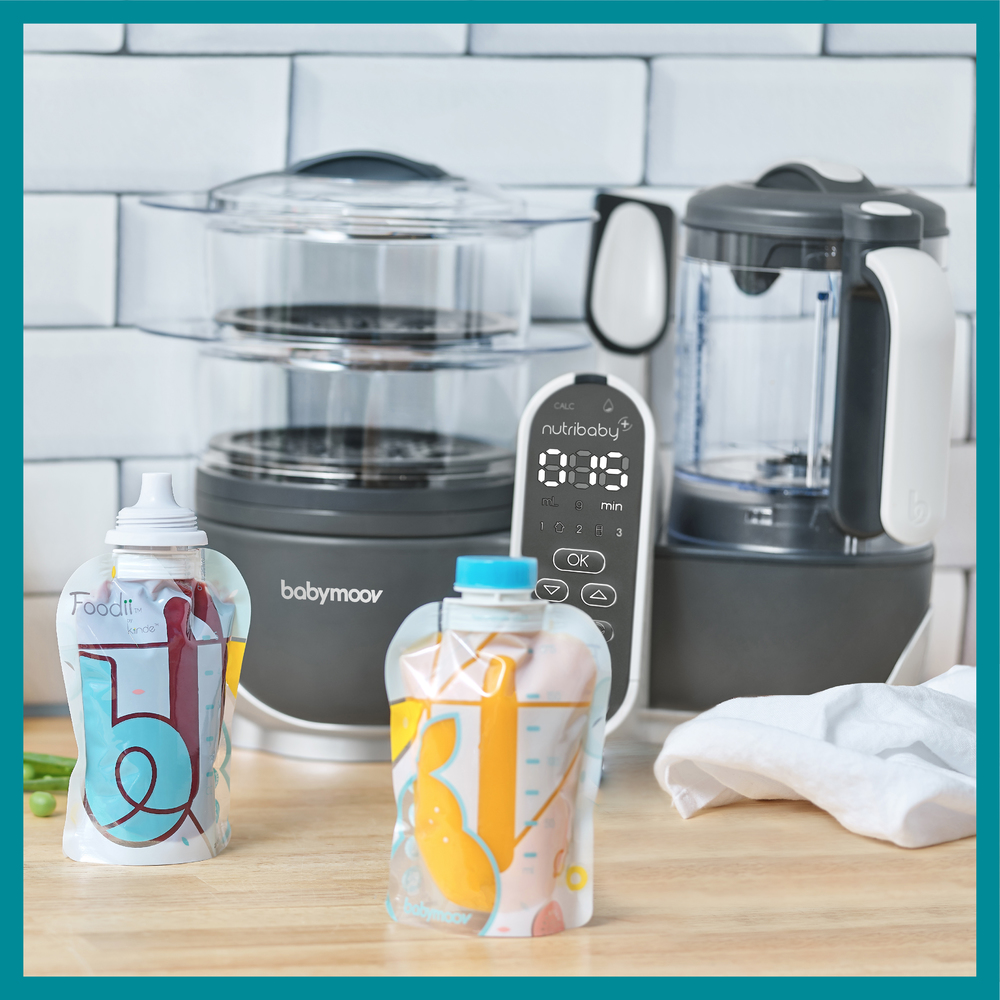 Nutribaby + foodii Pochette Making Kit Sevrage Bundle 