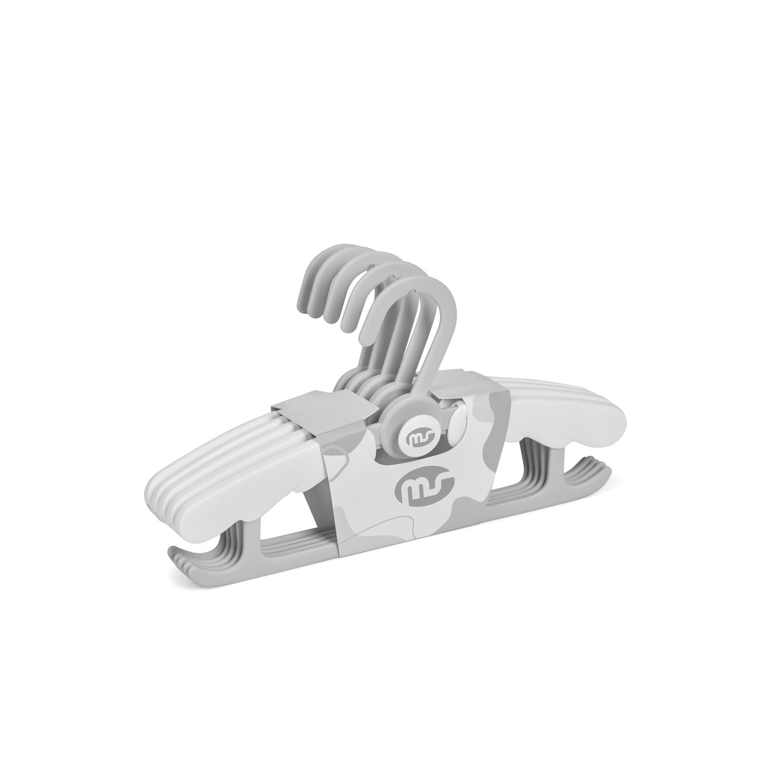 MS Innovaciones - Lot de 5 cintres extensibles GRIS MS Innovaciones