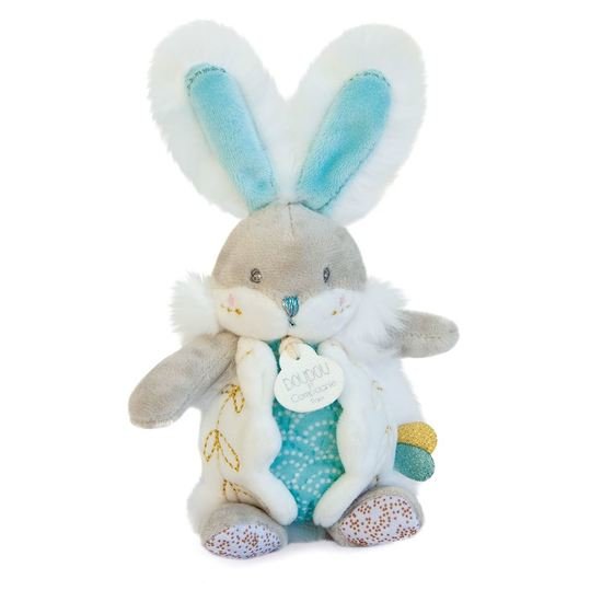 Doudou & Compagnie Coffret protège carnet de santé + doudou Vert  Doudou & Compagnie Coffret protège carnet de santé + doudou Vert