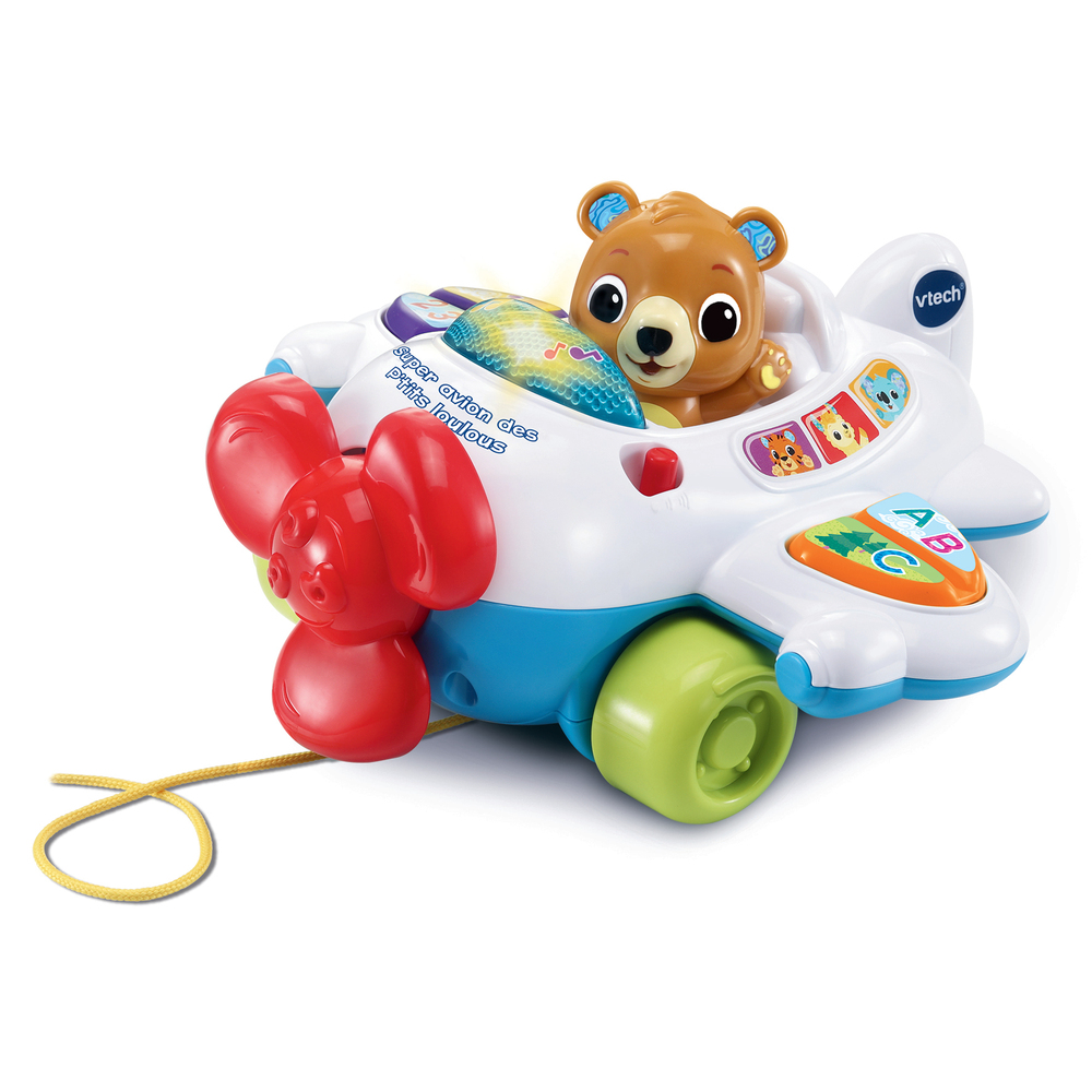 Super avion des p'tits loulous MULTICOLORE Vtech Baby