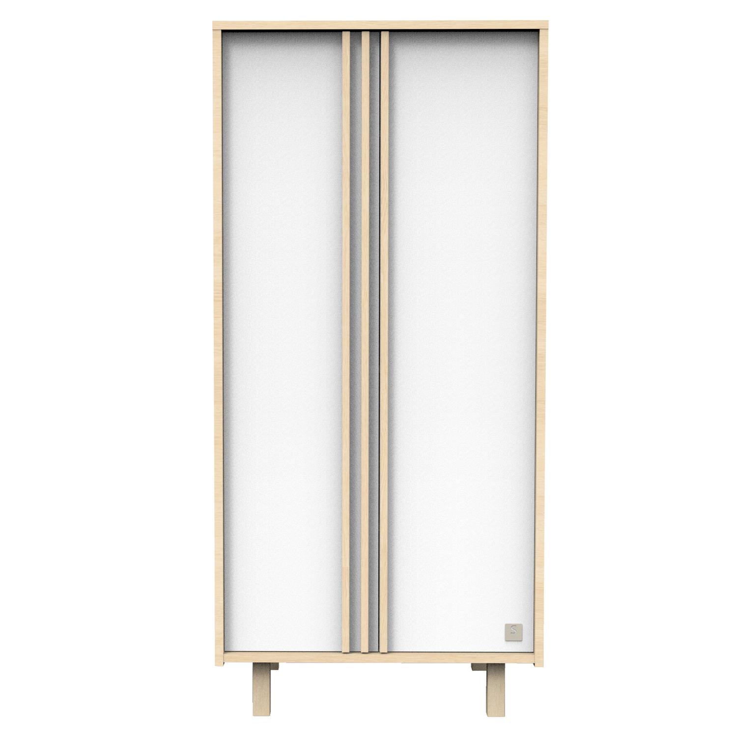 Armoire 2 portes Nature BEIGE Sauthon