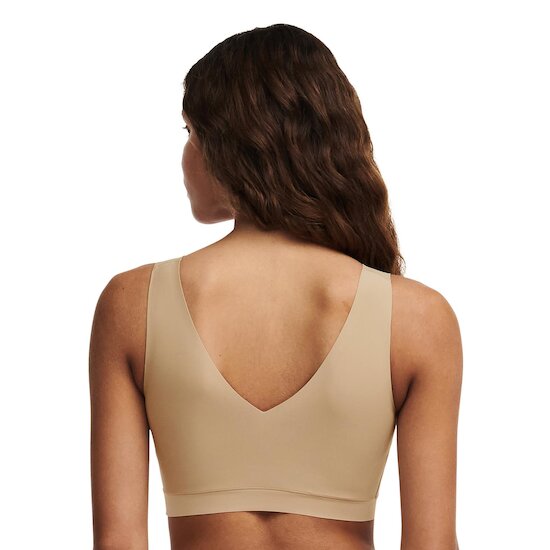 Chantelle Brassière Sans Armatures Col V Nude  Chantelle Brassière Sans Armatures Col V Nude
