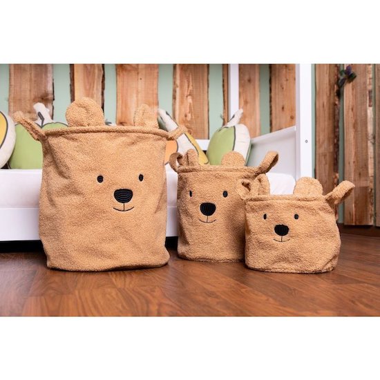 Childhome 3 paniers Teddy Camel  Childhome 3 paniers Teddy Camel