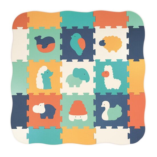 Ludi Tapis bords et Coins Multicolore  Ludi Tapis bords et Coins Multicolore