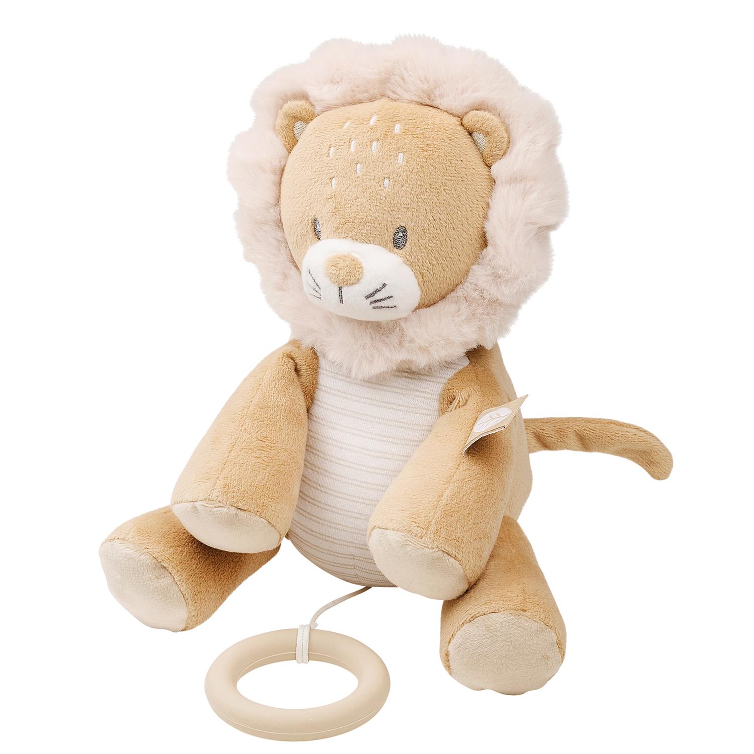 Peluche musical lion Ernest BEIGE Nattou