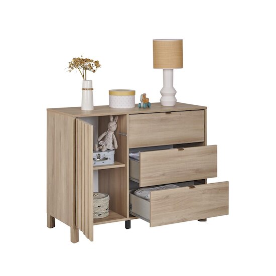 Galipette Commode Calypso Chêne Du Bocage  Galipette Commode Calypso Chêne Du Bocage