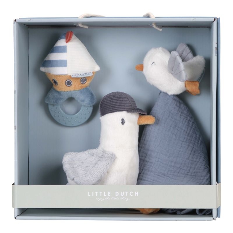 Coffret cadeau (peluche, doudou, hochet) MULTICOLORE Little Dutch