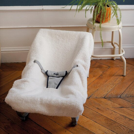 Mon P'tit Dodo Couverture Nuaj Ecru 30x30 cm Mon P'tit Dodo Couverture Nuaj Ecru 30x30 cm