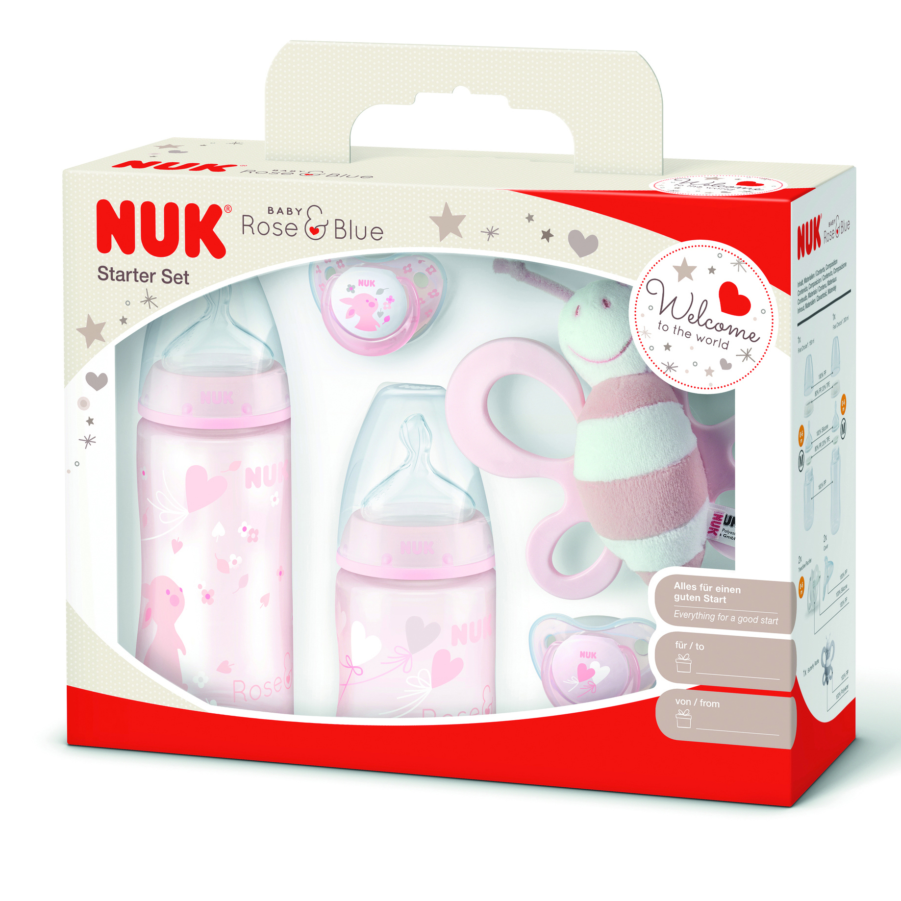 Starter Set biberons FC+ Baby ROSE Nuk