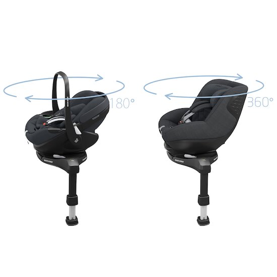 Base Isofix et ceinturée pour coque et sièges auto bébé