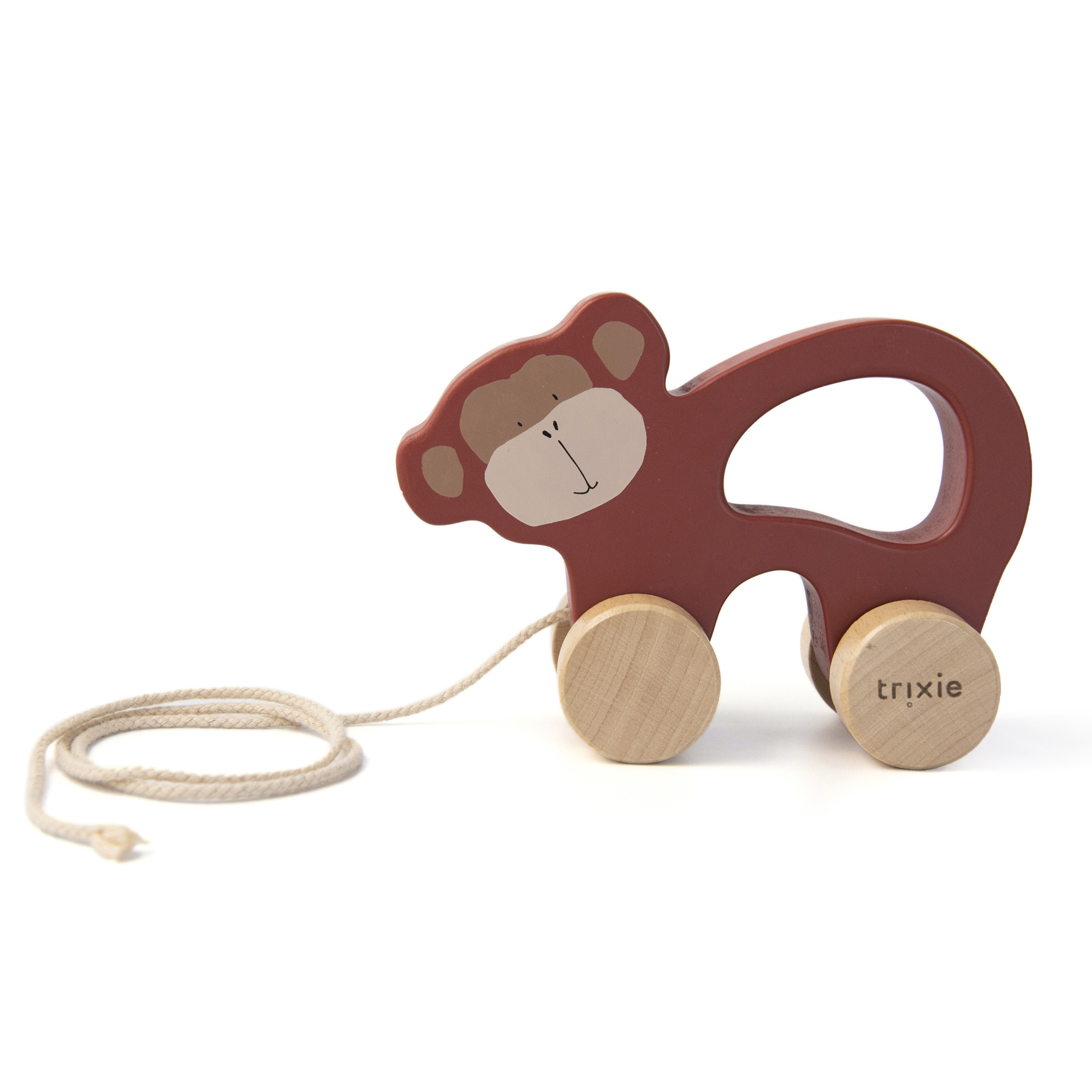 TRIXIE - Jouet à tirer en bois MULTICOLORE Trixie