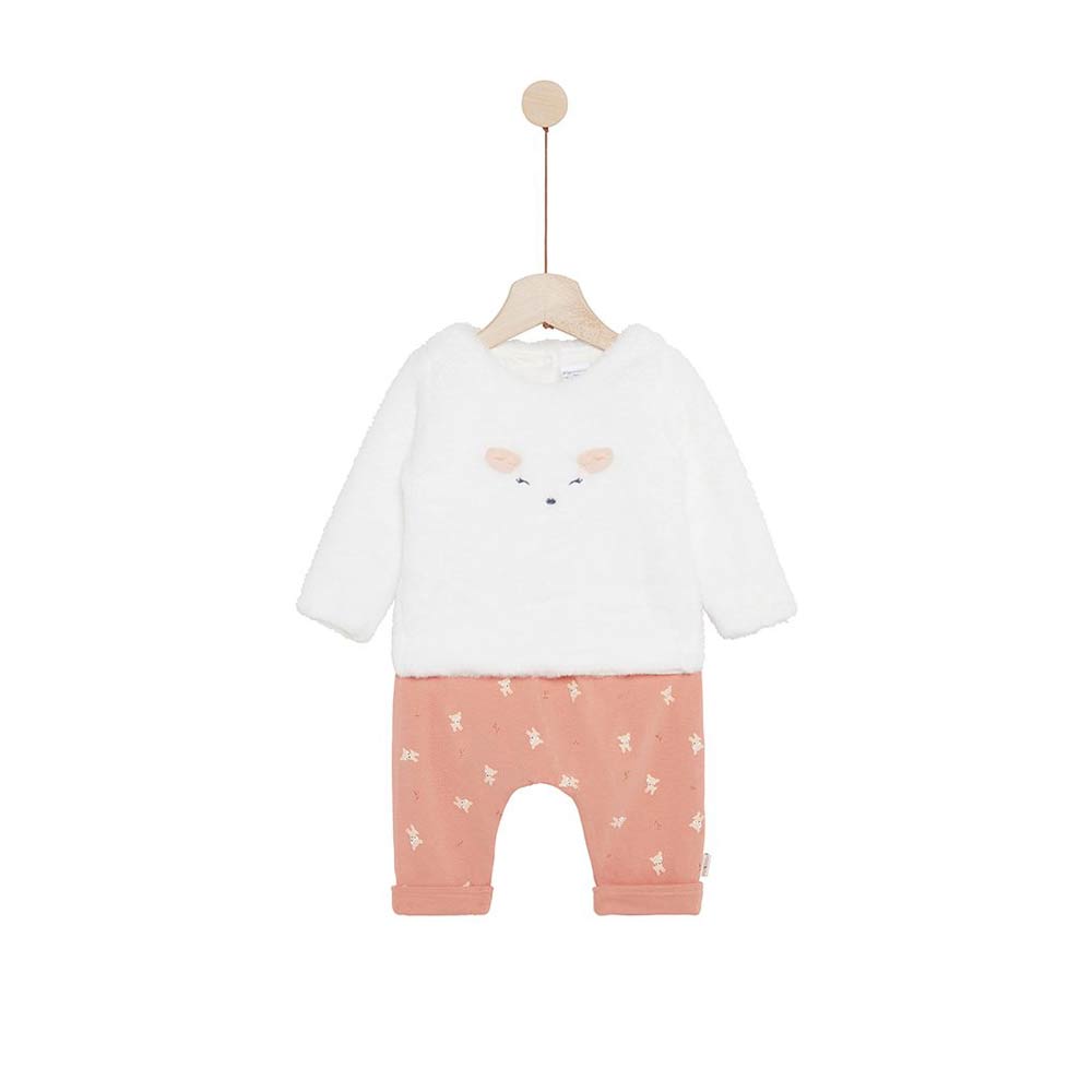 P’tit bisou - Ensemble pantalon + pull Petit Cocon MULTICOLORE P’tit bisou