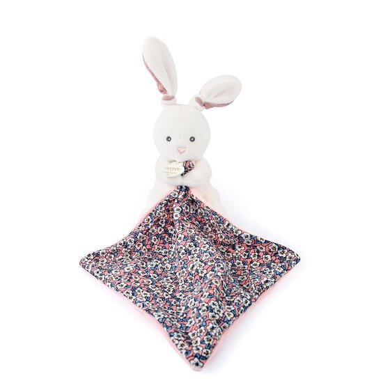 Doudou & Compagnie Doudou avec mouchoir Boh'aime Lapin Rose 12 cm Doudou & Compagnie Doudou avec mouchoir Boh'aime Lapin Rose 12 cm